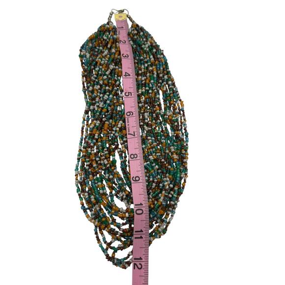 Vintage 18” Multistrand Beaded Necklace - Picture 8 of 8